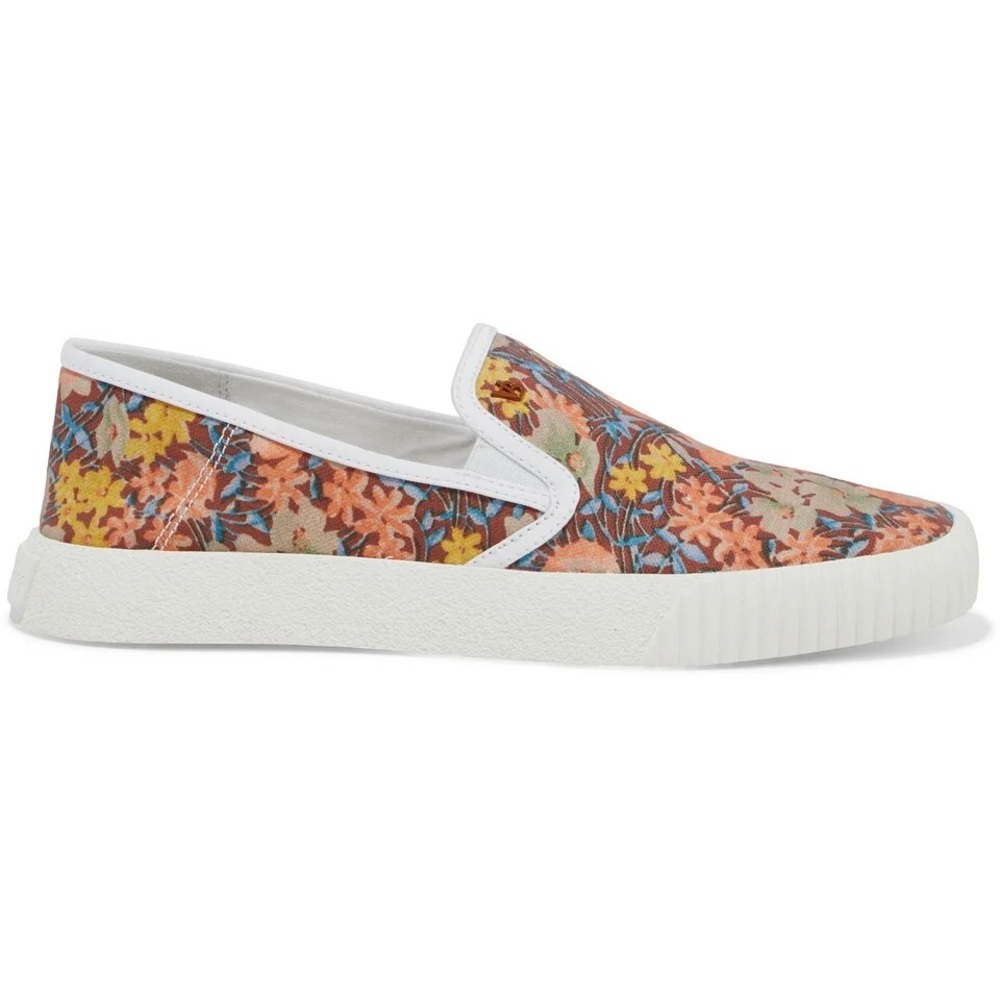 Veronica Beard Floral Slip-On Multicolored sneakers
